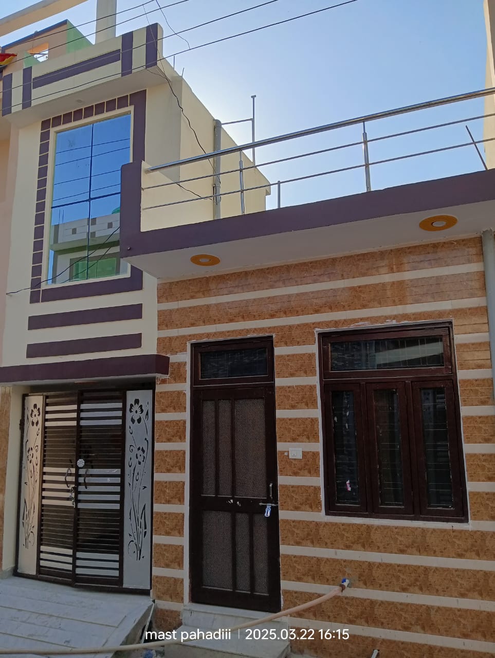 Independent House – 750 sq ft OR 84 Sq Yard(Gaz) -2BHK (3 room set)